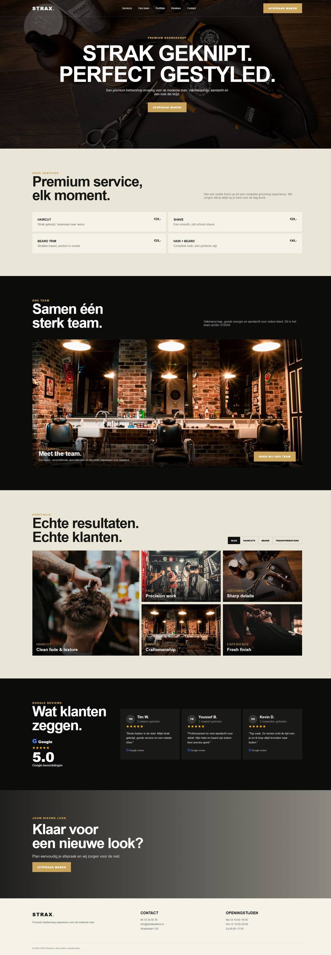 Barber-Oost website